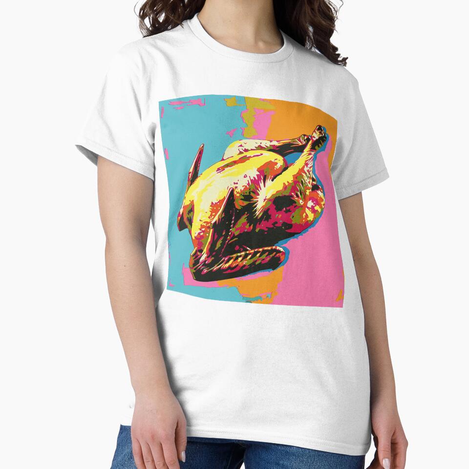Roast Chicken Pop Art 3 by AstroRisq