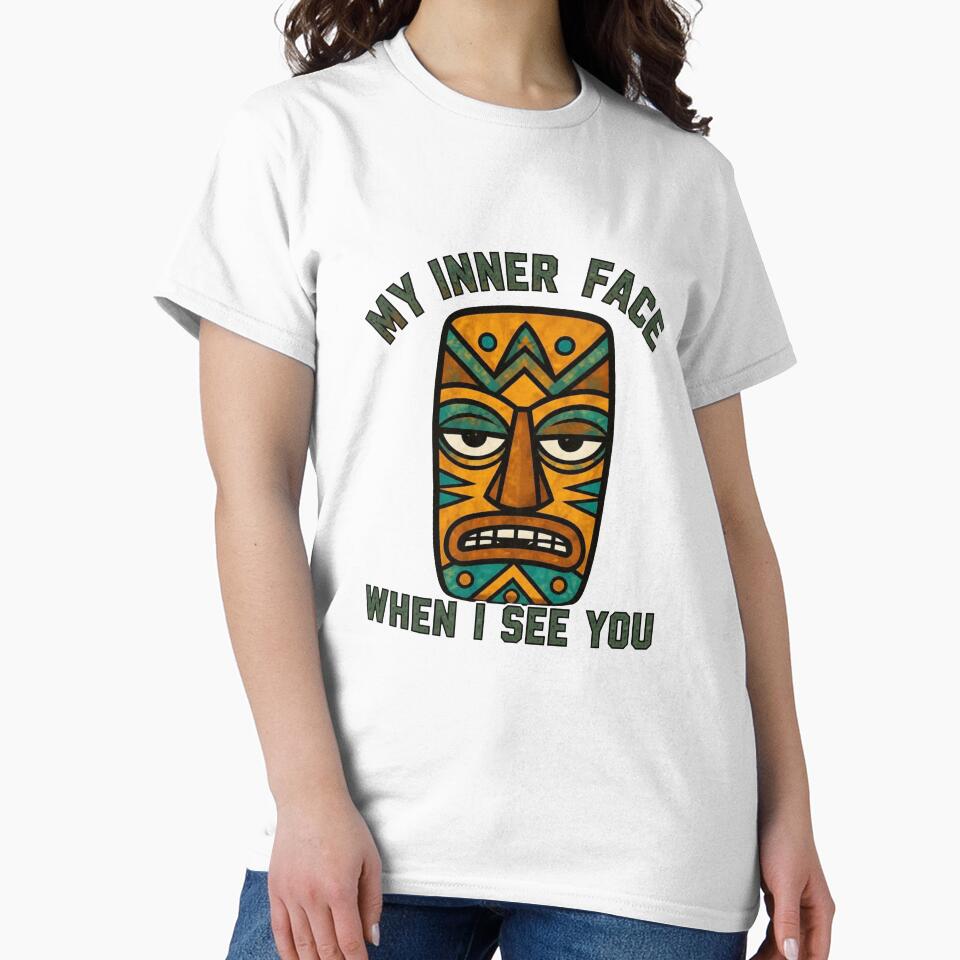 Tiki Mask – My Inner Face When I See You by Icareis-Studios