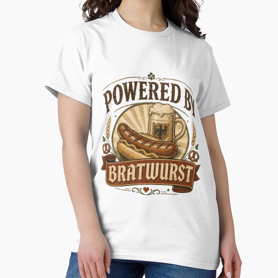 Funny German Food Shirt | Oktoberfest Humor Tee by AveniaOficial