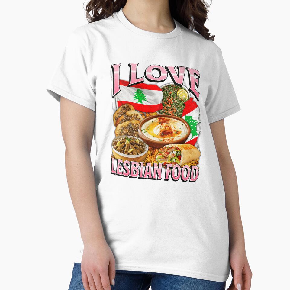 I Love Lebanese Food Funny Middle Eastern Food Meme by tadmercado