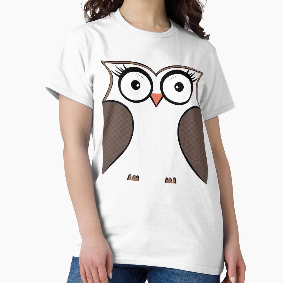 Cute aesthetic hippie owl by Tanuja  Sharma