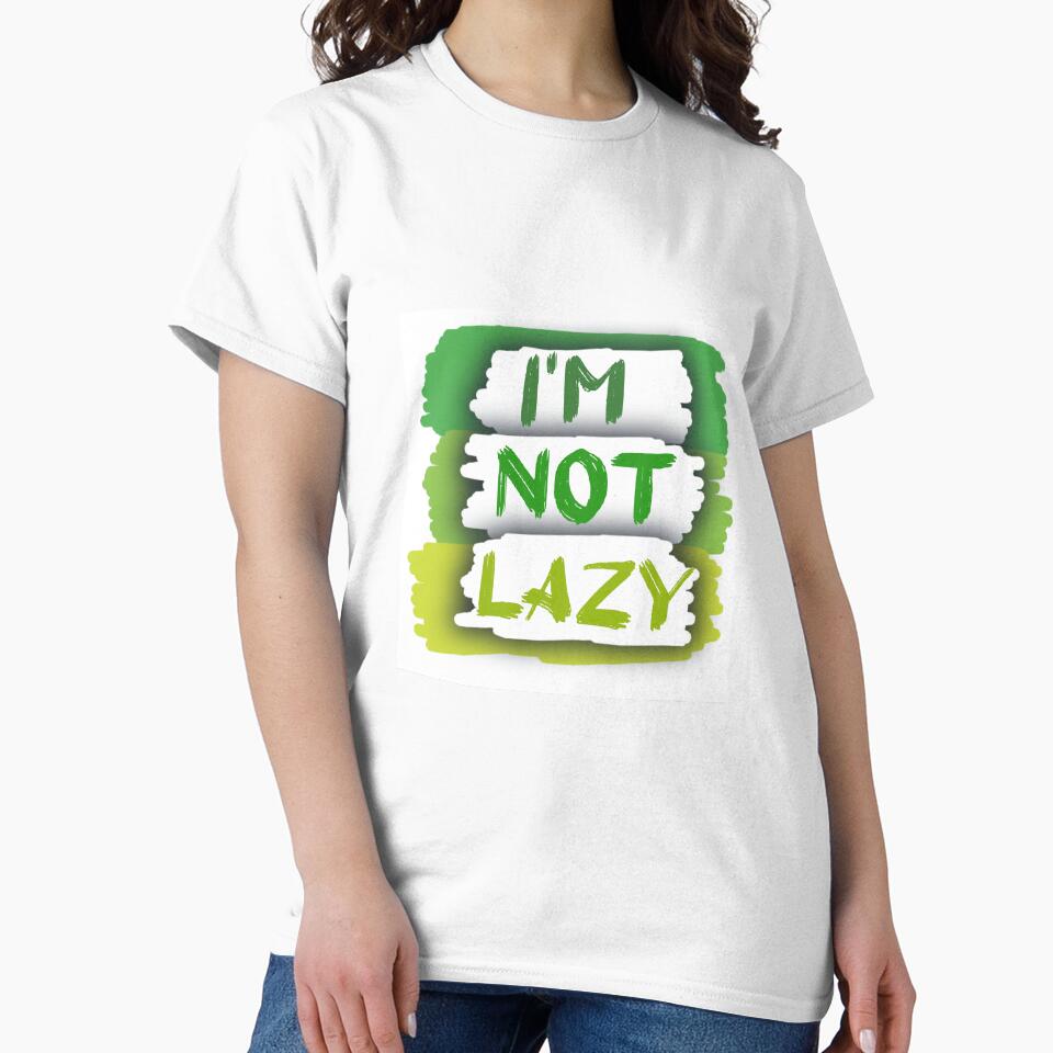 I'm not lazy by Mohamed Knibaa