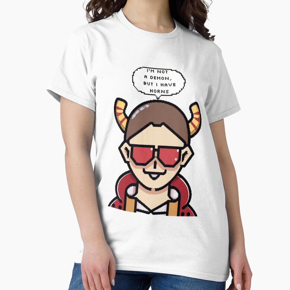 I am not a demon, but I have horns | Pixel Style by CircinusStore