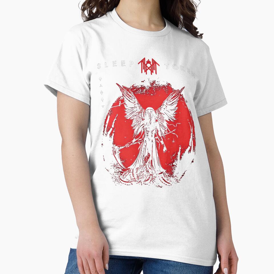 Grim Angel Sleep Token Band Logo Merchandise by cheryrench