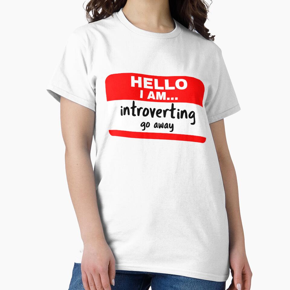 hello I am introverting go away by 23mangoes