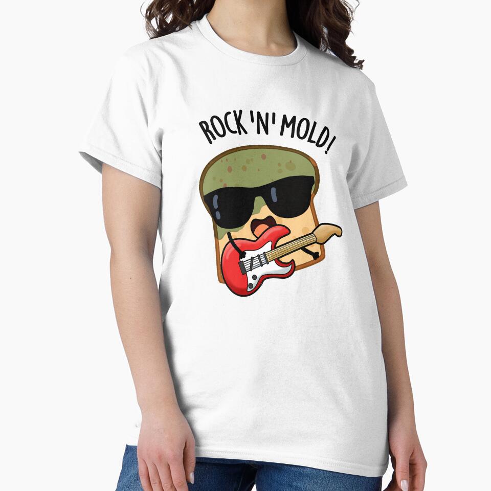 Rock n Mold Funny Bread Pun by punnybone