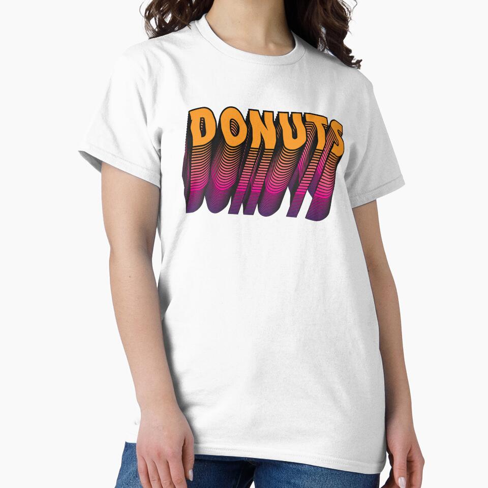 Colorful donut typography by Donutlovers