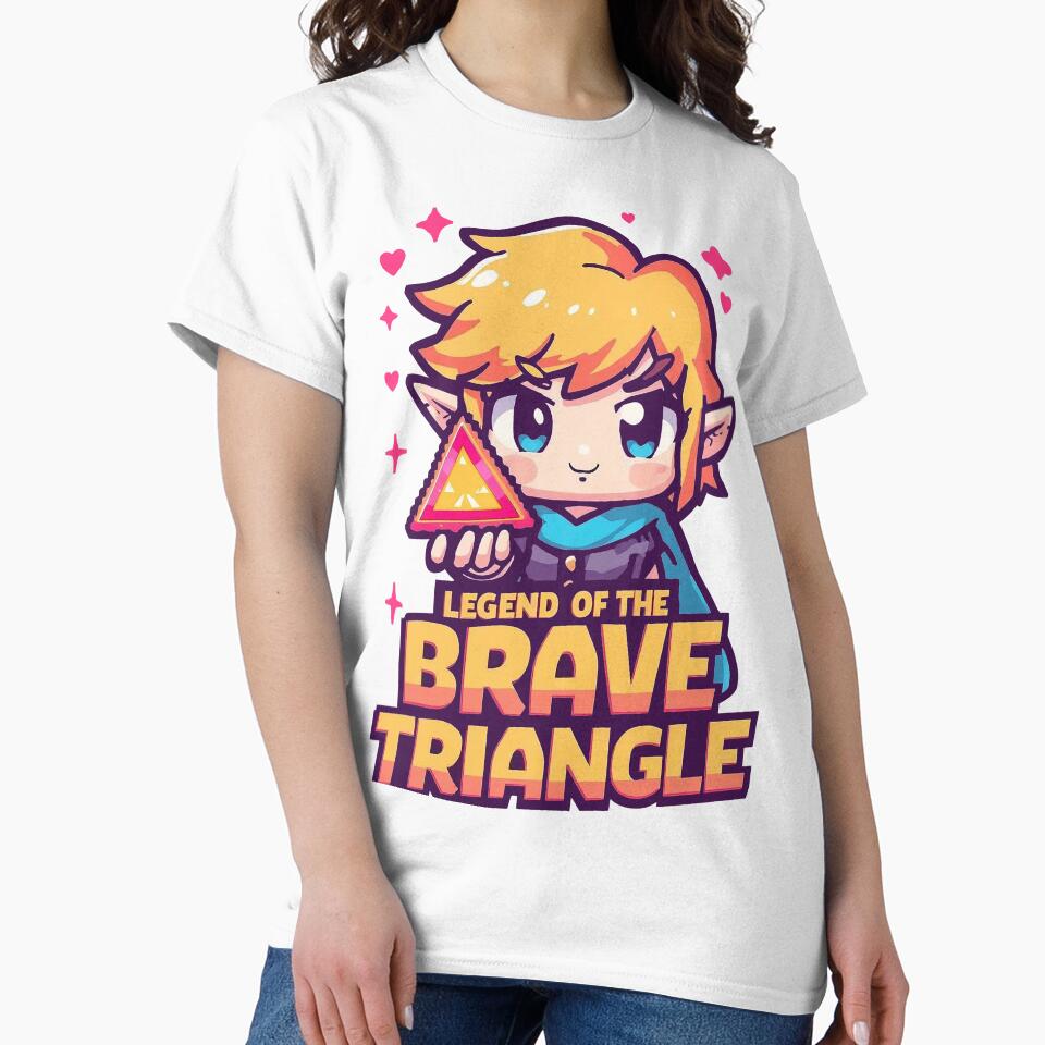 Legend Of The Brave Triangle – Cute Retro Adventure Pixel Art Design by Dhenin Studio