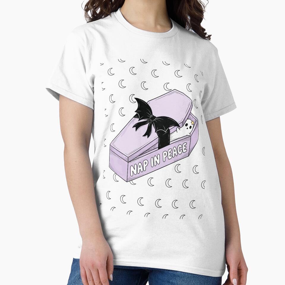 Lavender Coffin Sleepy Kawaii Goth - Pastel Goth by bapupa