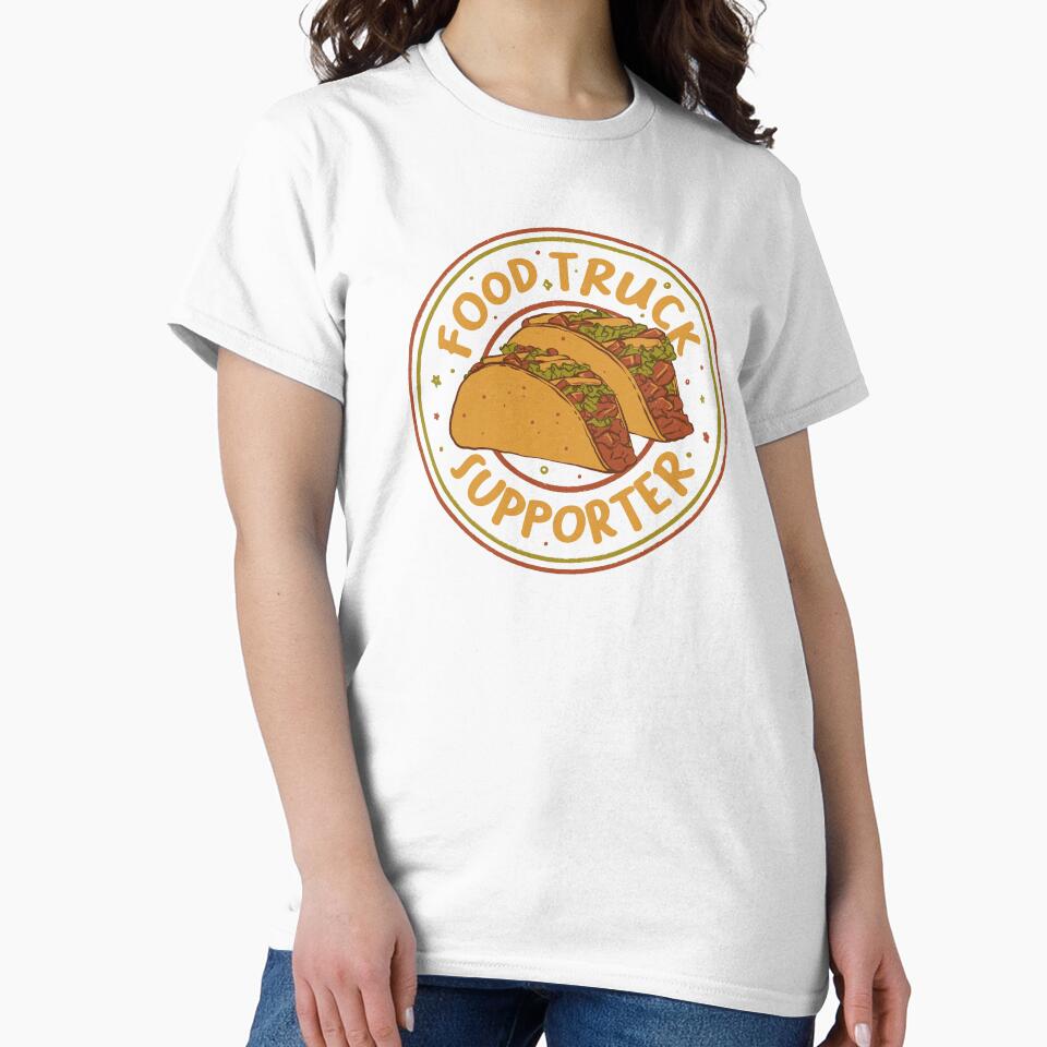 Food Truck Supporter Taco Lover by Tobe Fonseca by Tobe Fonseca®