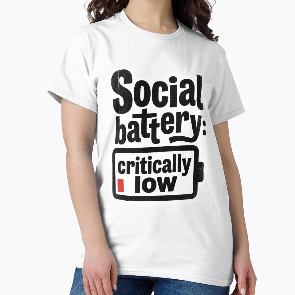 Social battery. Critically low. by Supr Rare