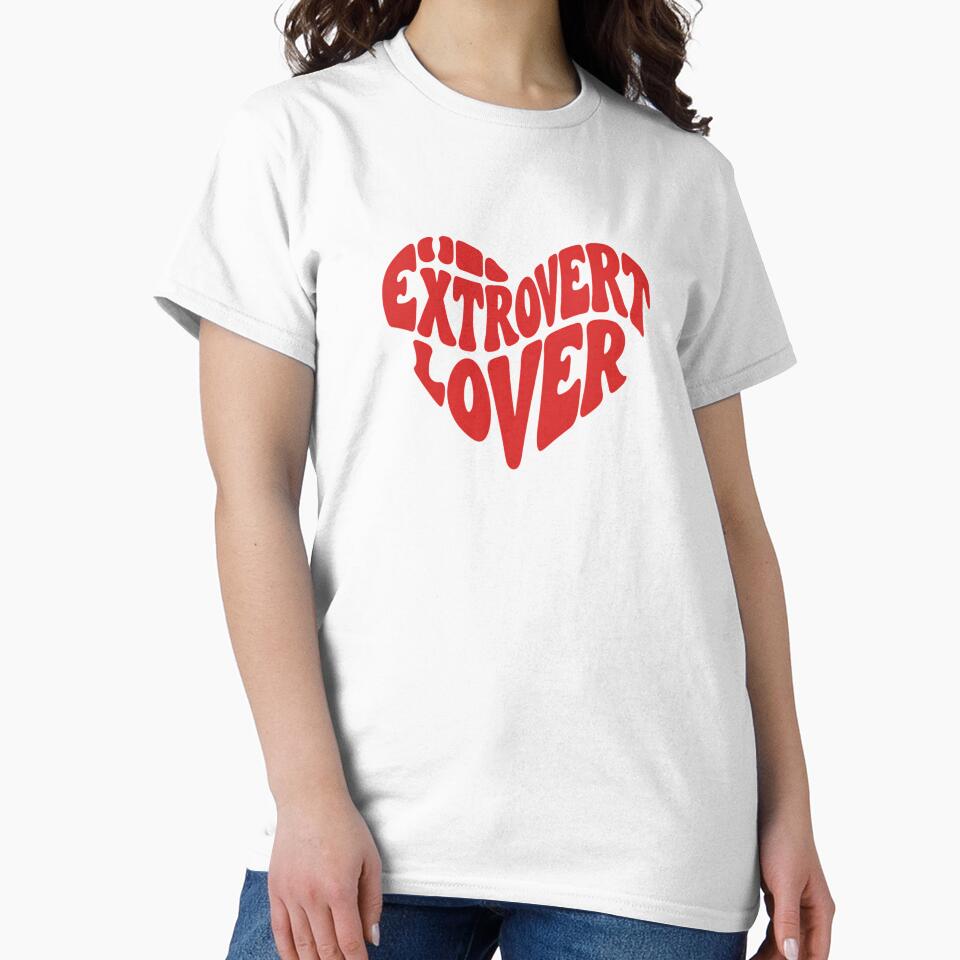 Retro Extrovert Lover by Itsheartshop