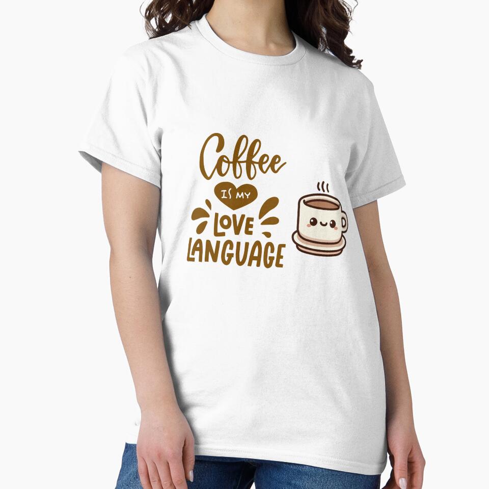 Coffee Is My Love Language Cute Design by jyotsanafinds