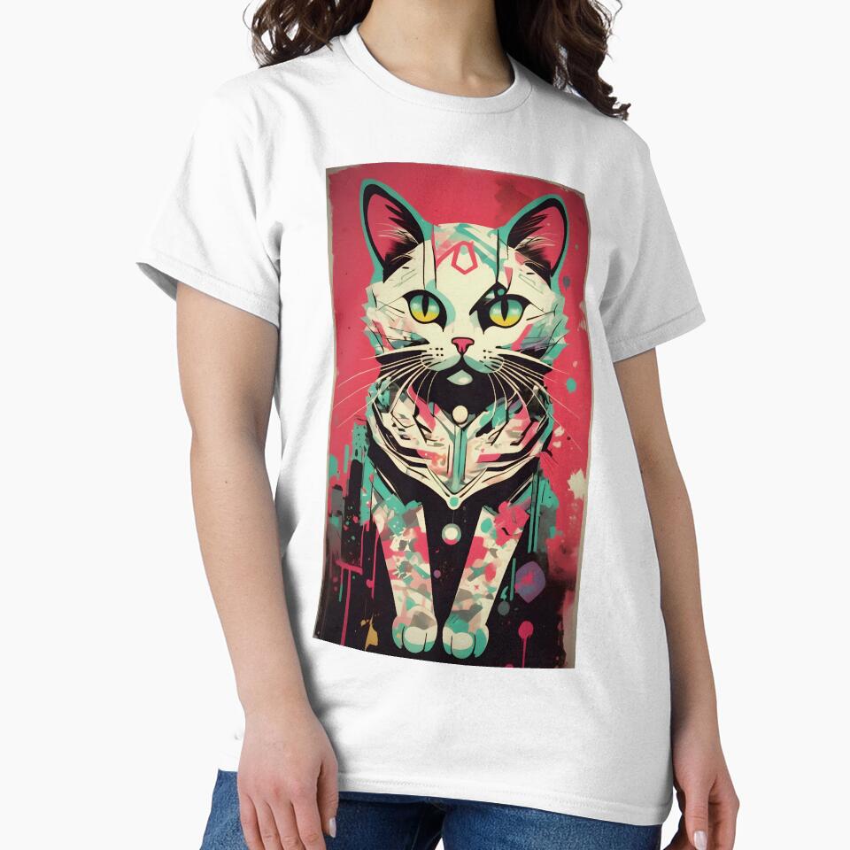 Grunge Cat by webjmf