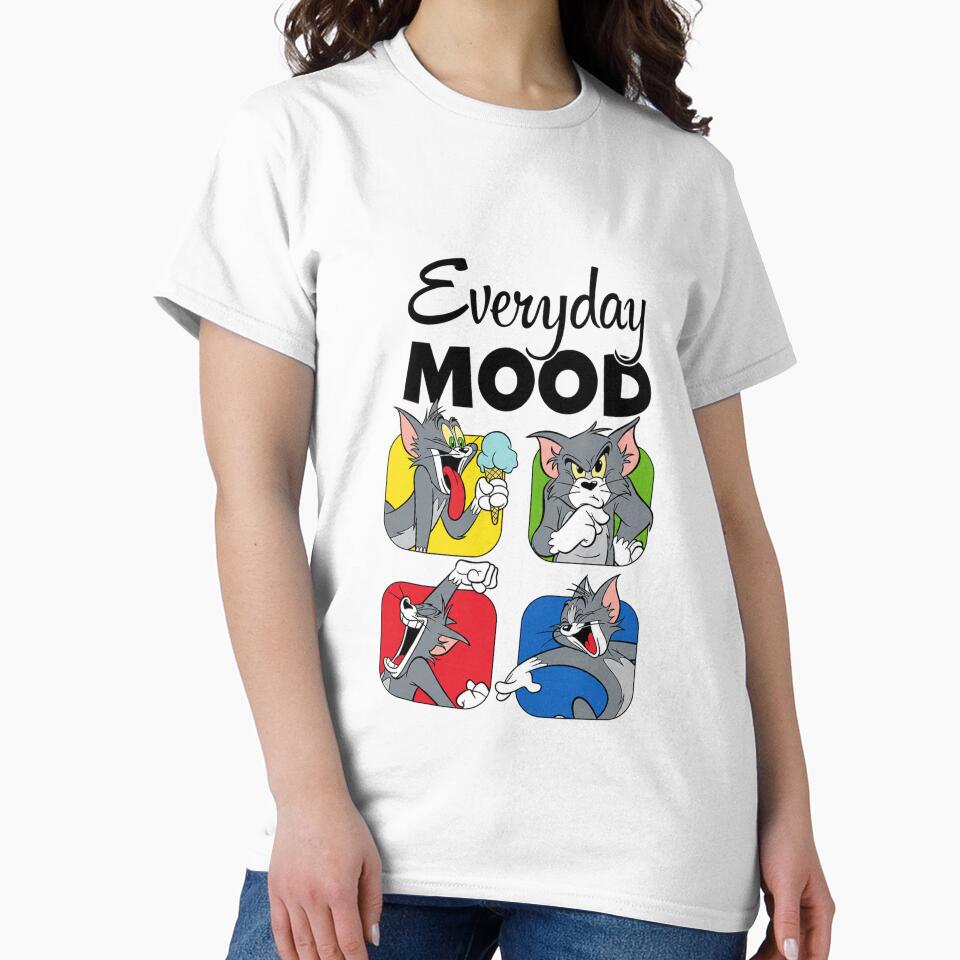 Tom and Jerry Everyday Mood Funny Cartoon Design by Cherry Glow
