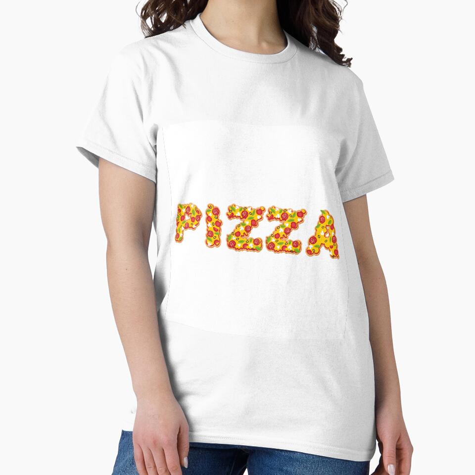 PIZZA Illustration - funny food drawing by dalenpriester