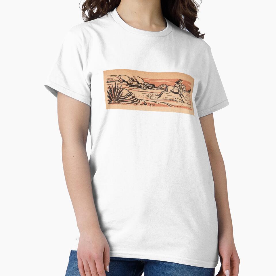 Vintage Cowboy Lanscape by Madison Elizabeth
