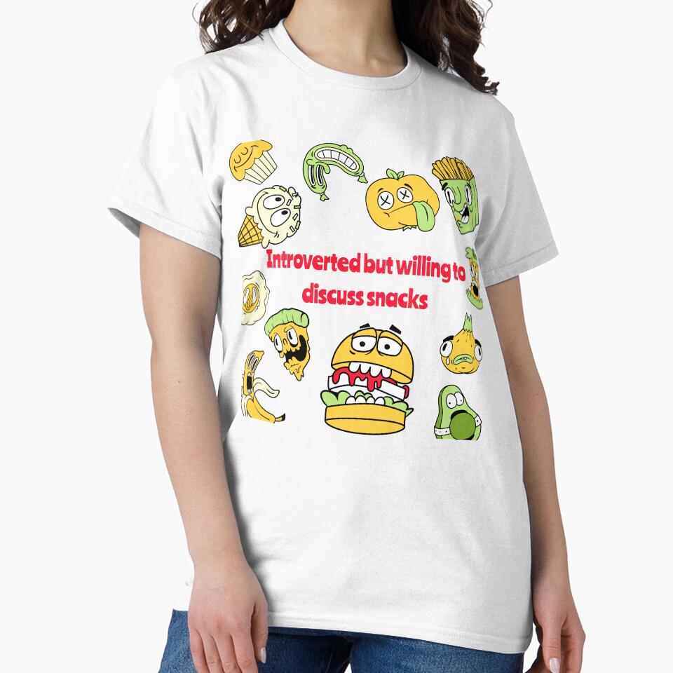 Introverted but willing to discuss snacks by Creative jiffy