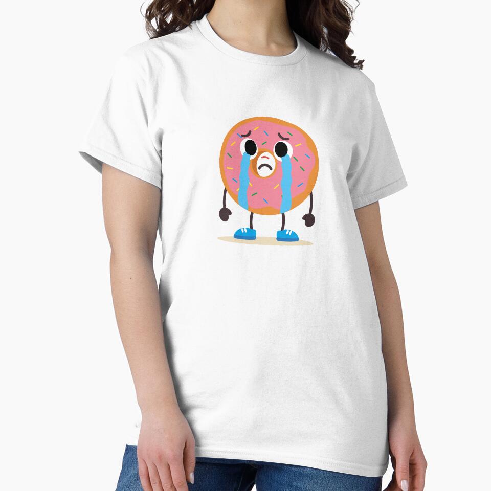 Crying Donut Emotional Character by BetweenForms