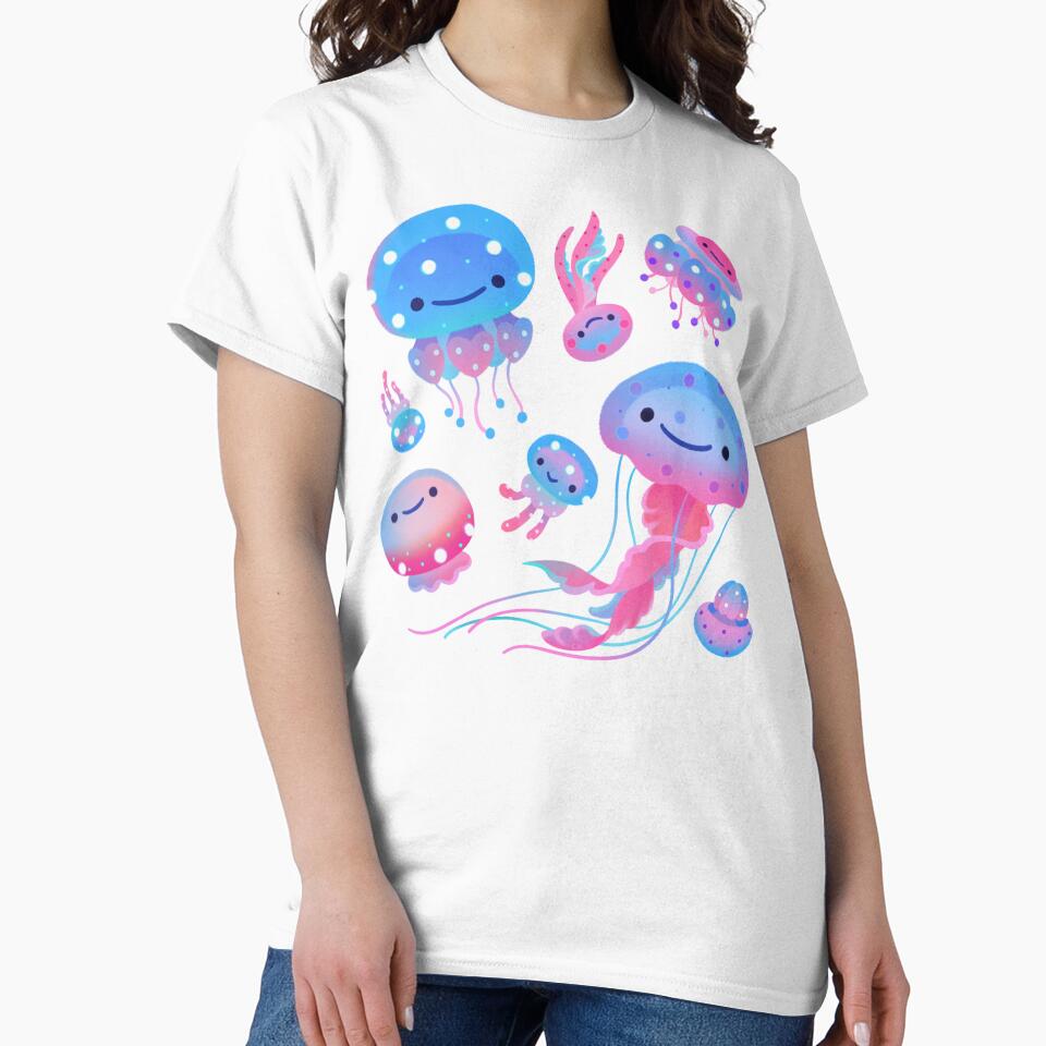 Polka dot jellyfish by pikaole