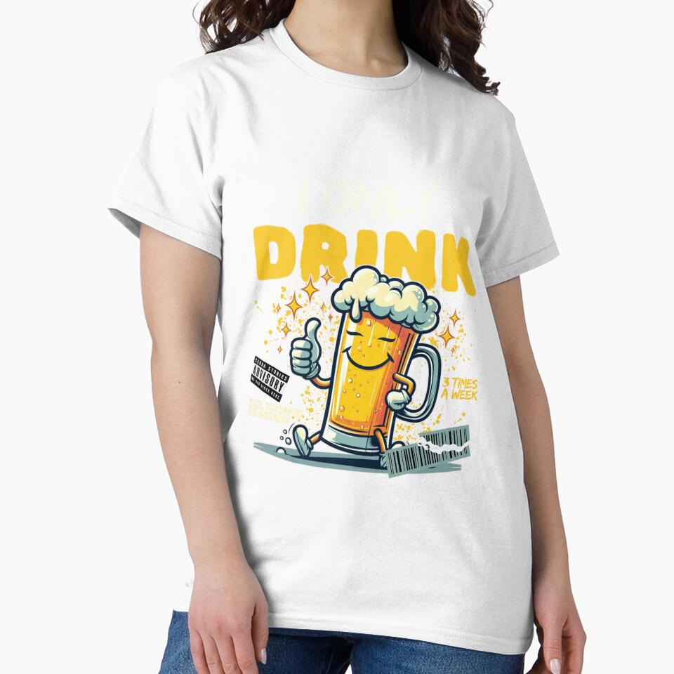 I only drink 3 times a week today, tomorrow and yesterday by Peerless-Prime