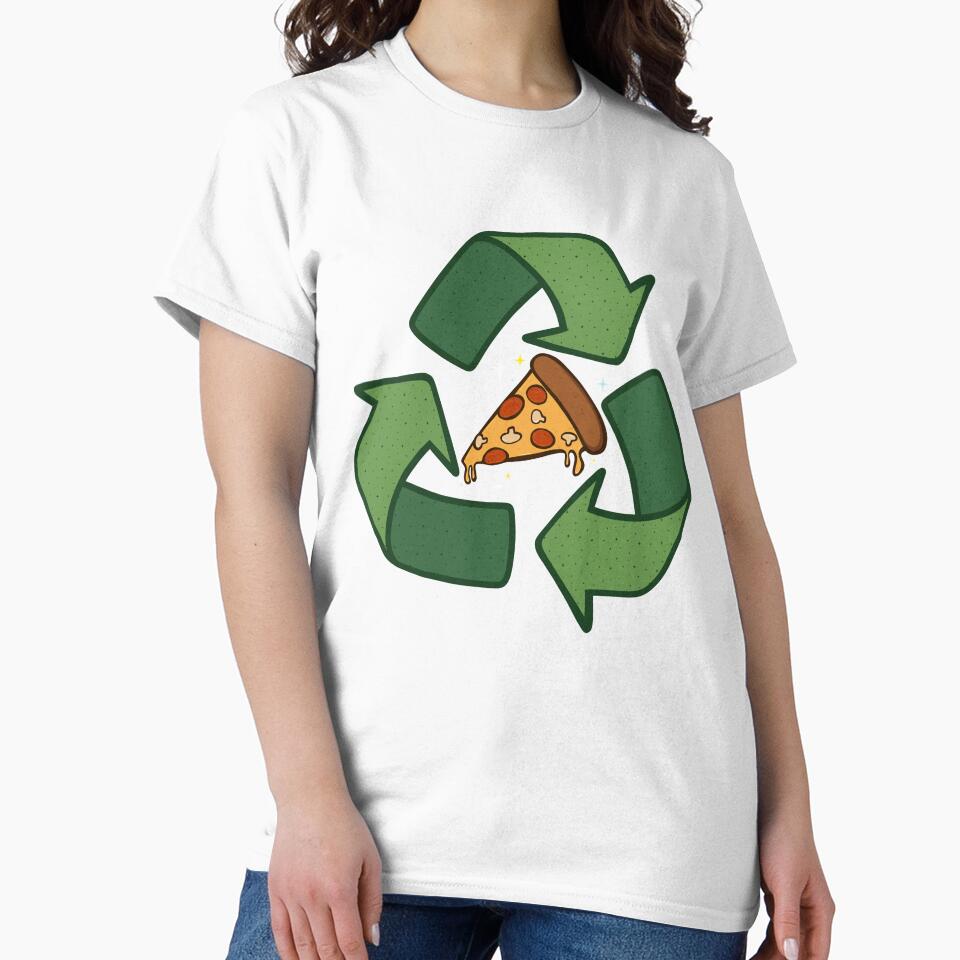 Recycle Pizza by Albert Diggs