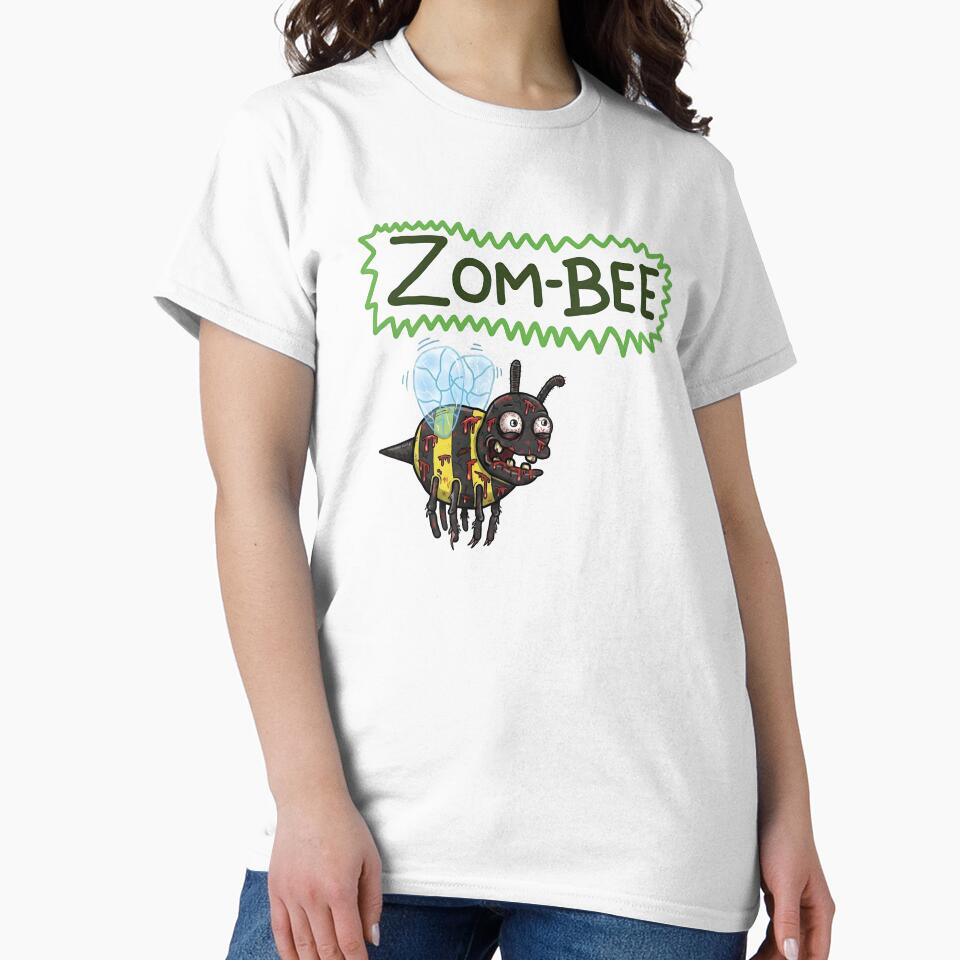 Zombie Bee Pun by Murvel-Ink