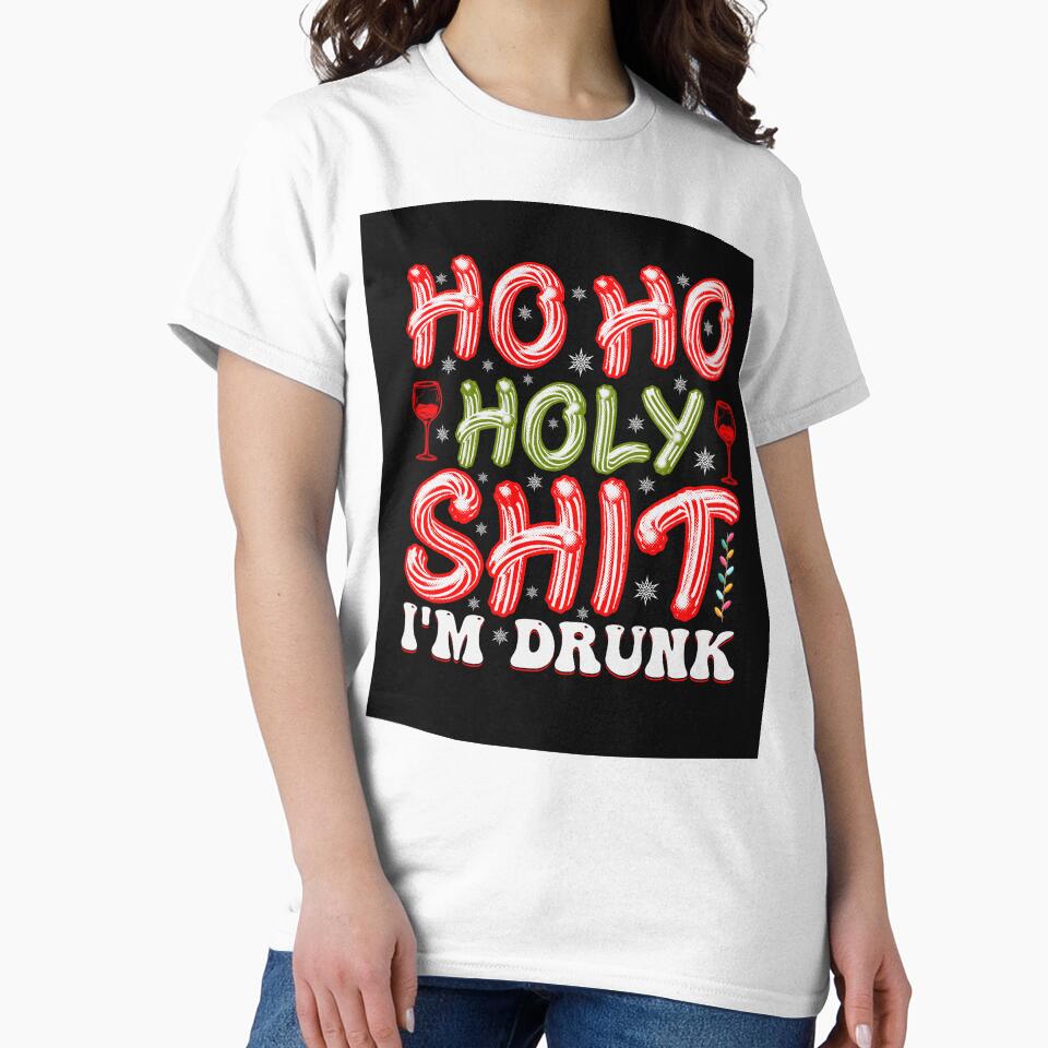 HO HO HOLY SHIT FUNNY CHRISTMAS by AllThatIsWelsh