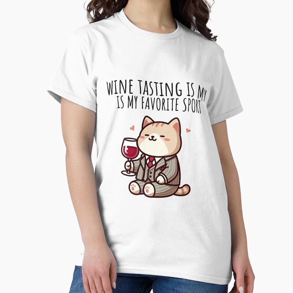 Wine Tasting Cat by LemuellTrends