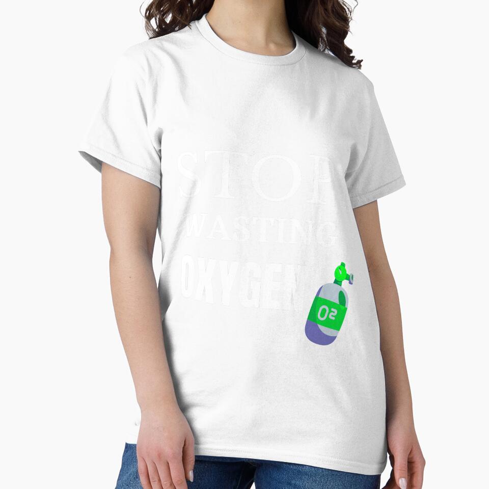 Stop Wasting Oxygen by Minhal's Artful  Impressions