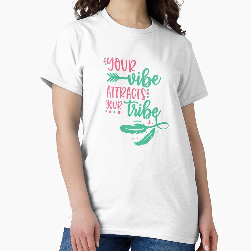 Your Vibe Attracts Your Tribe Hippie Boho Chic by ThreadsNouveau