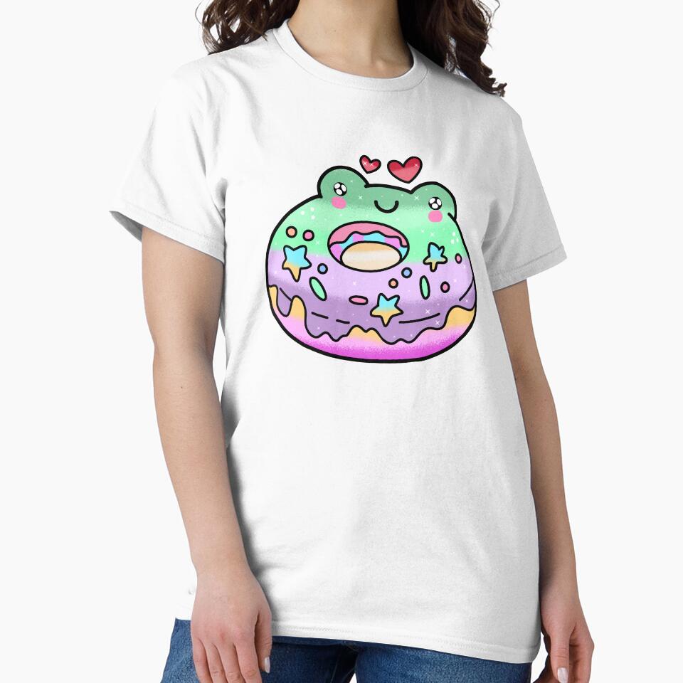Cute kawaii froggies donut by Quacktails