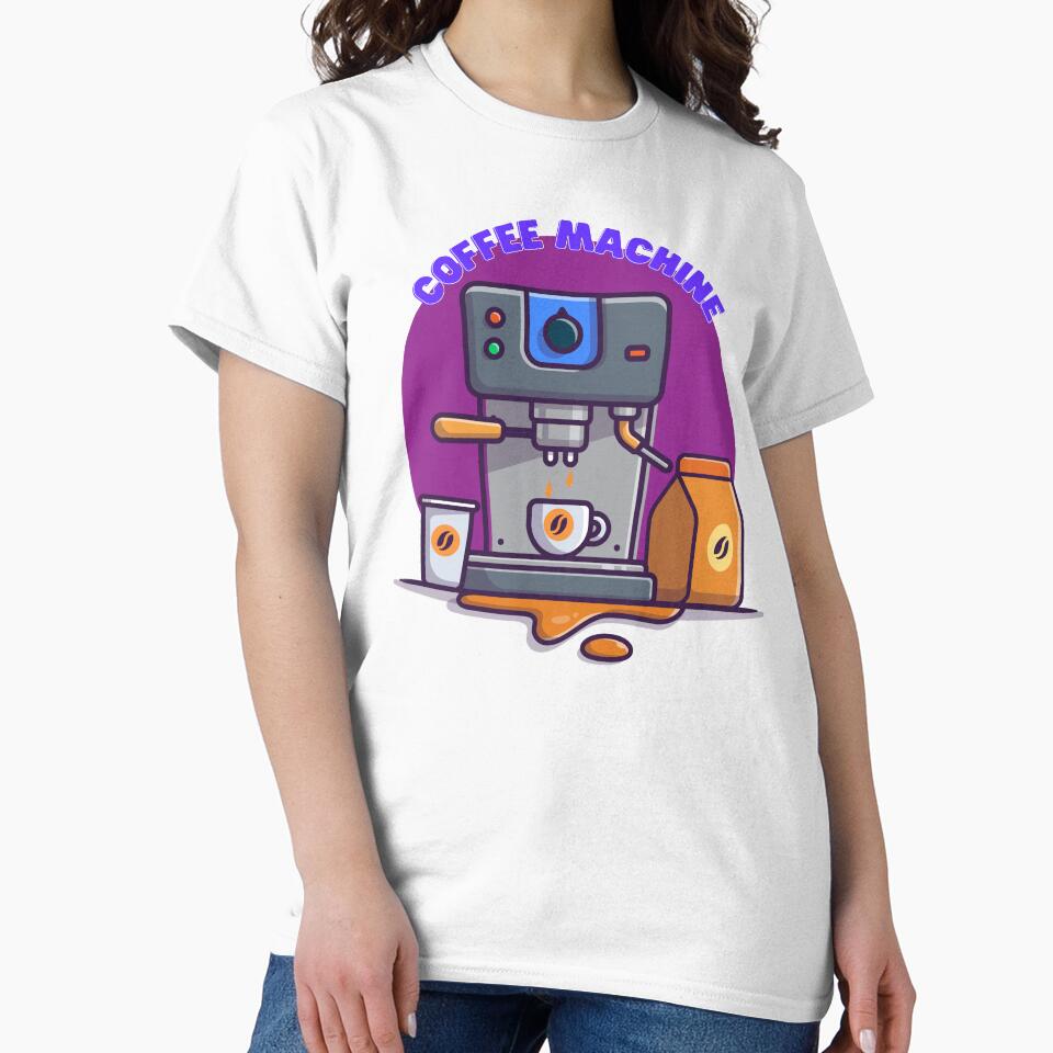 Coffee Machine: Daily dose of caffeine by WeMerch-Art