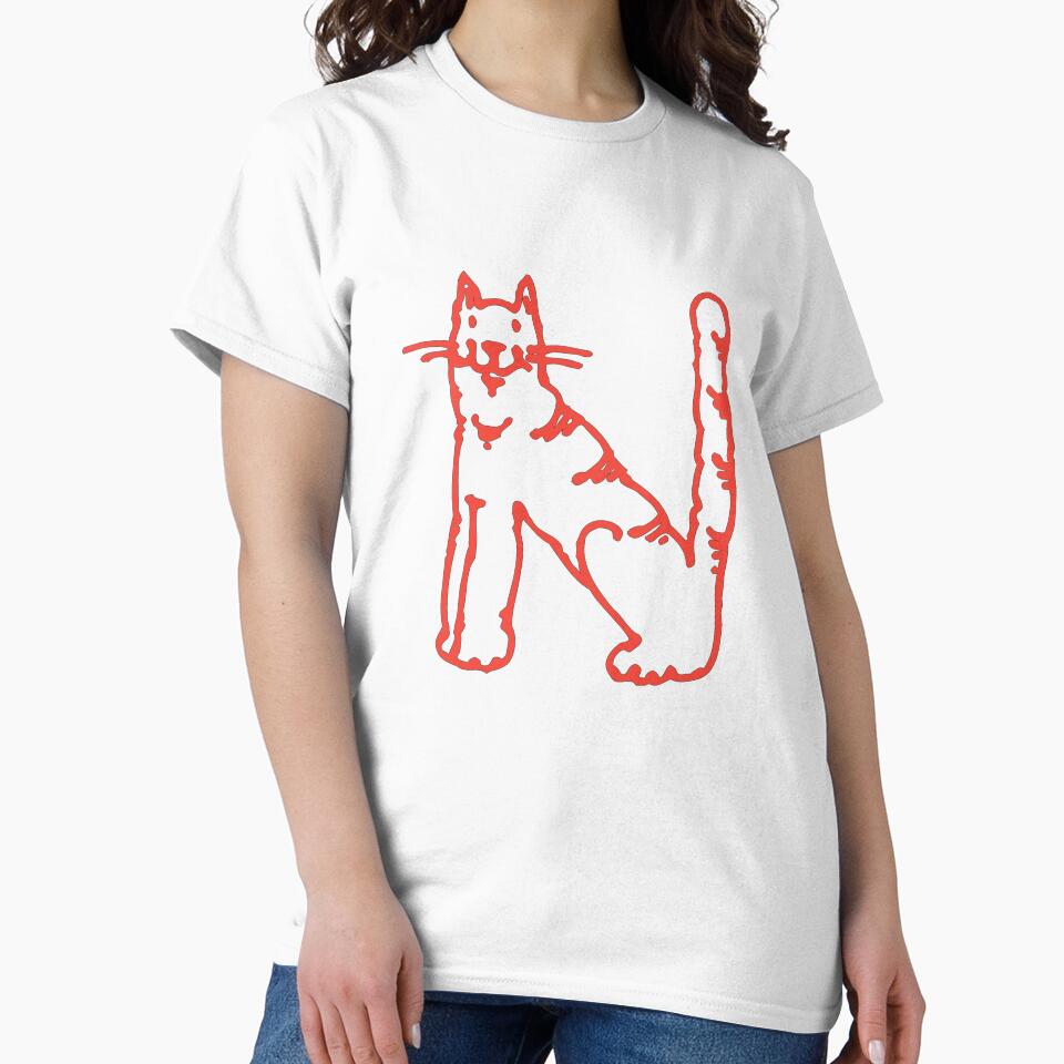 Cat Initial Monogram N by Rajeev  Singh