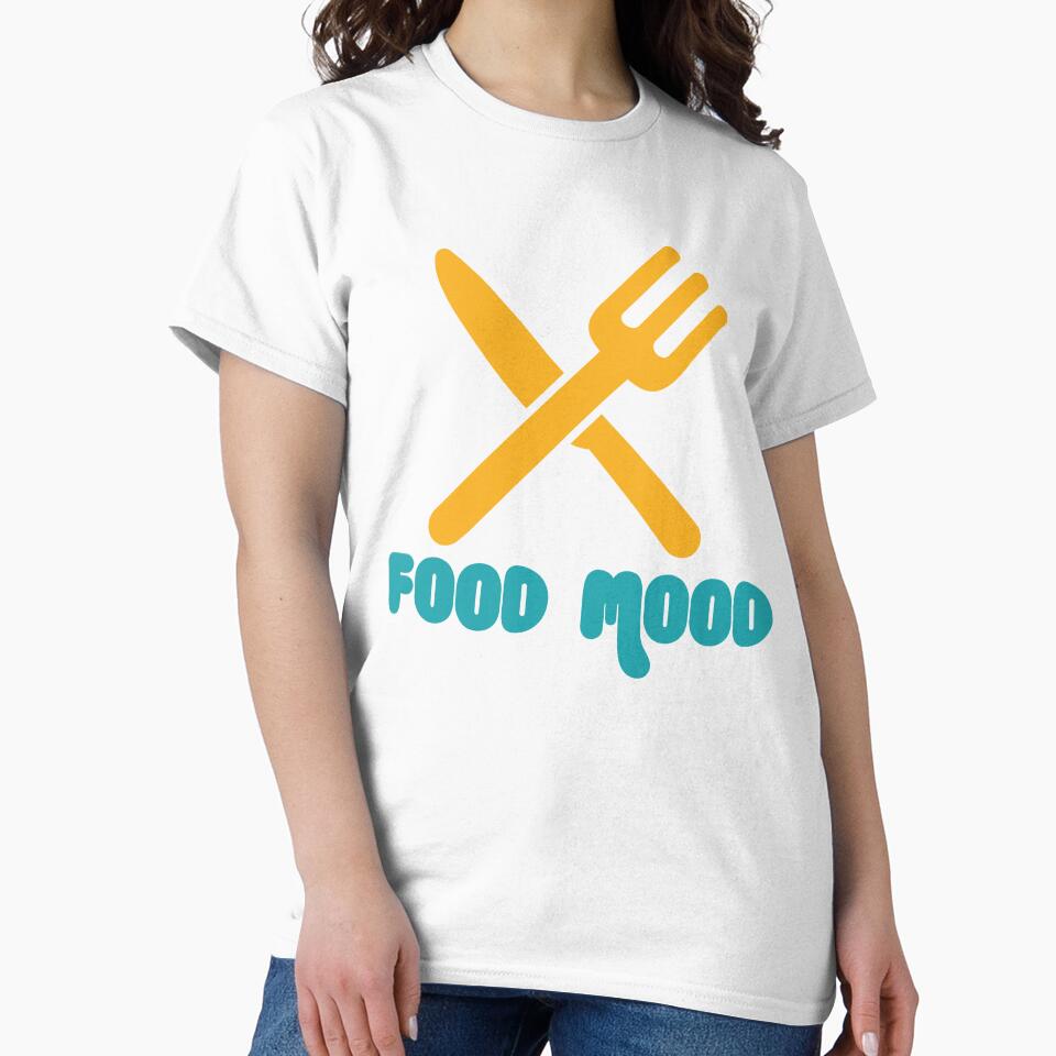 Food Mood – Funny Food Lover Design for Hungry & Snack Obsessed People 1 by WordPlayStudio