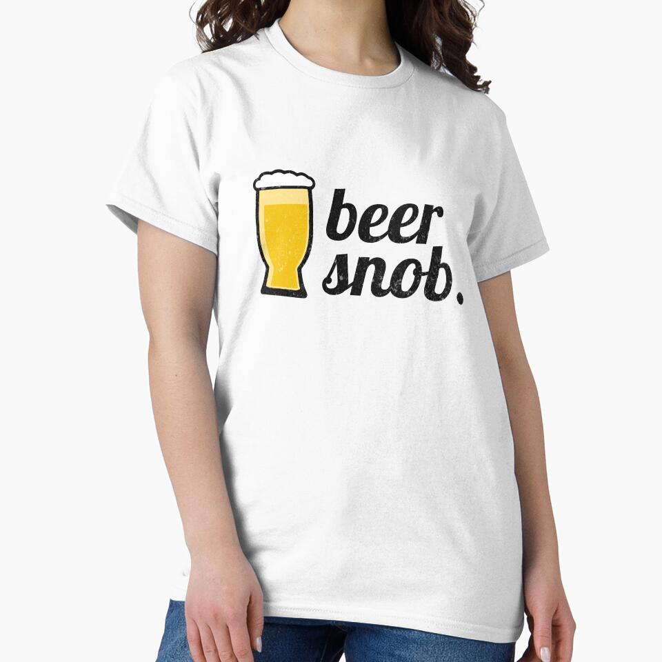 Beer Snob (with Beer Glass) by mooskdesign