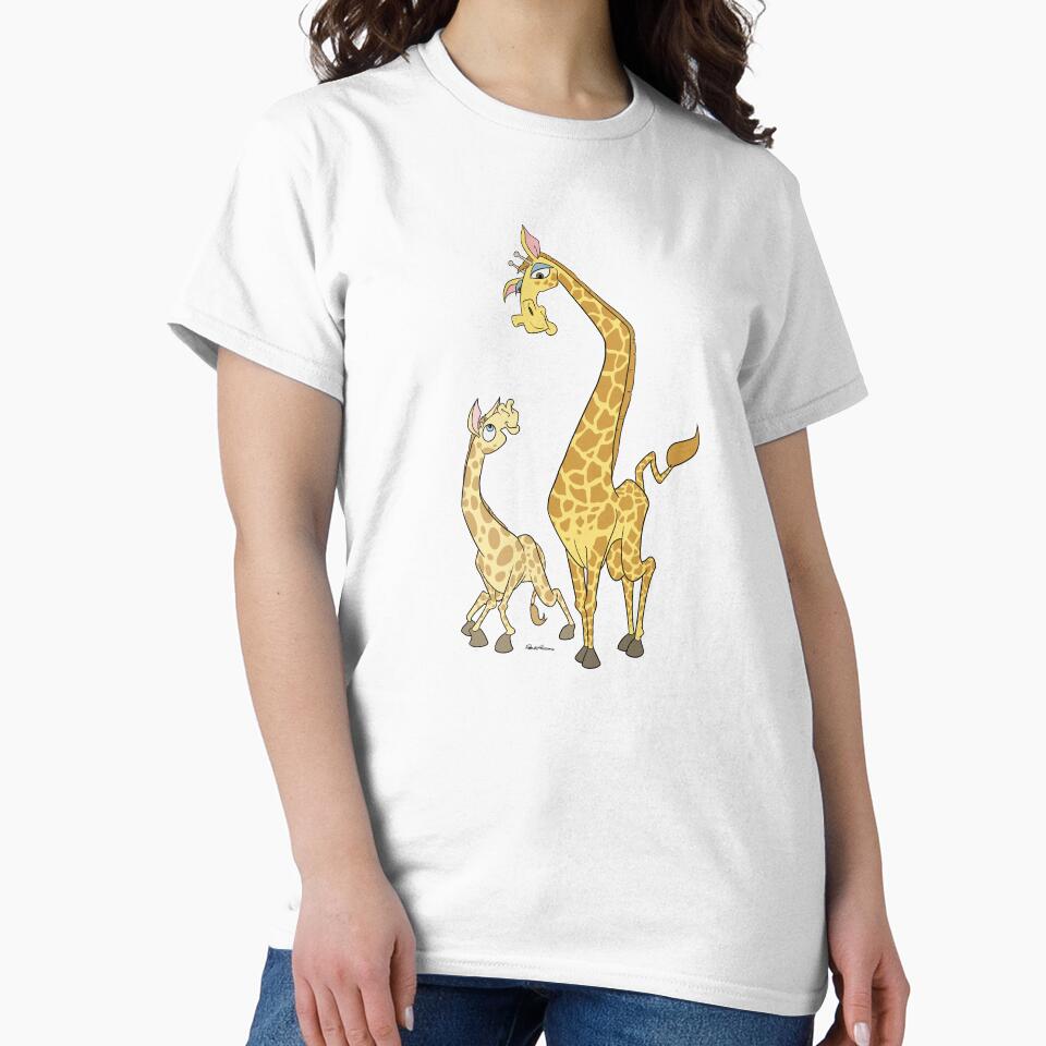 Giraffes 1 by Chumpmonkey Art