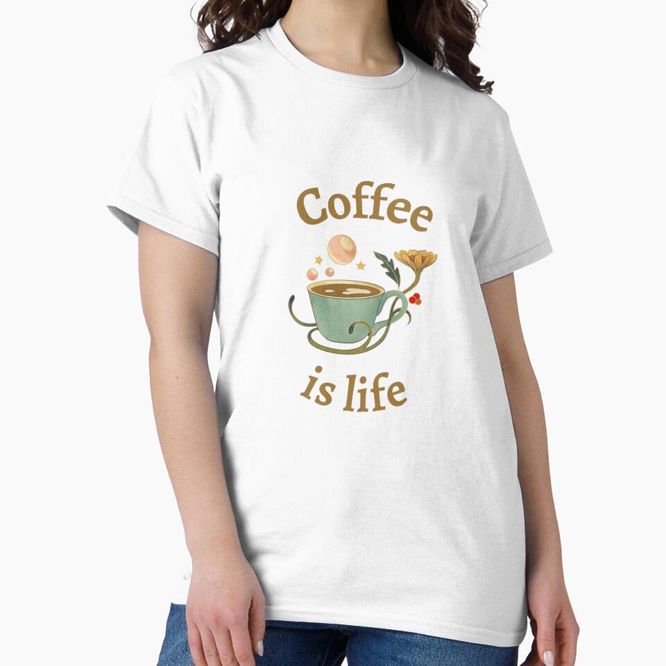 Coffee is life by Olive's Cozy Little Shop
