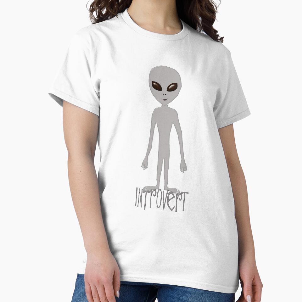 The Elusive Grey Alien is an Introvert by Amy Hadden