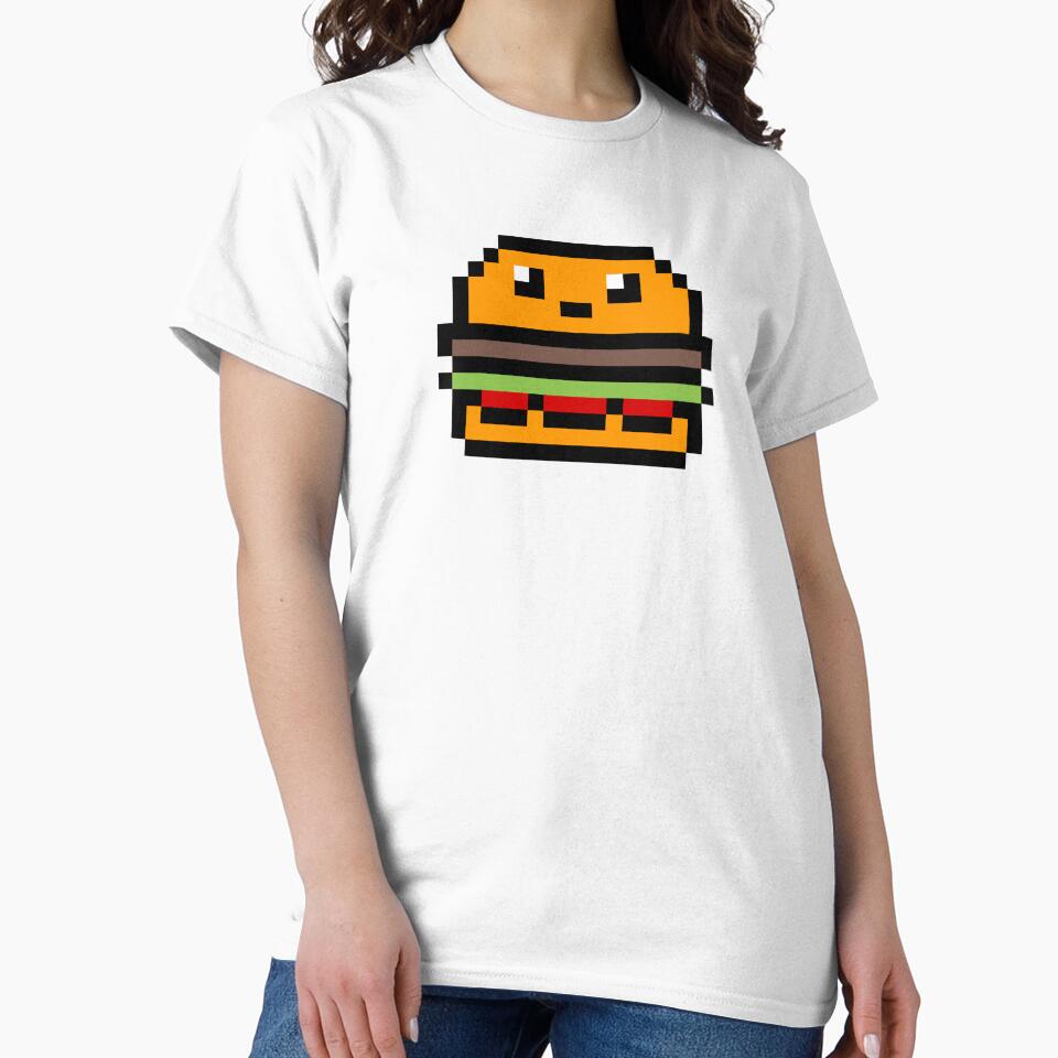 pixel hamburger by Lithium Cavern