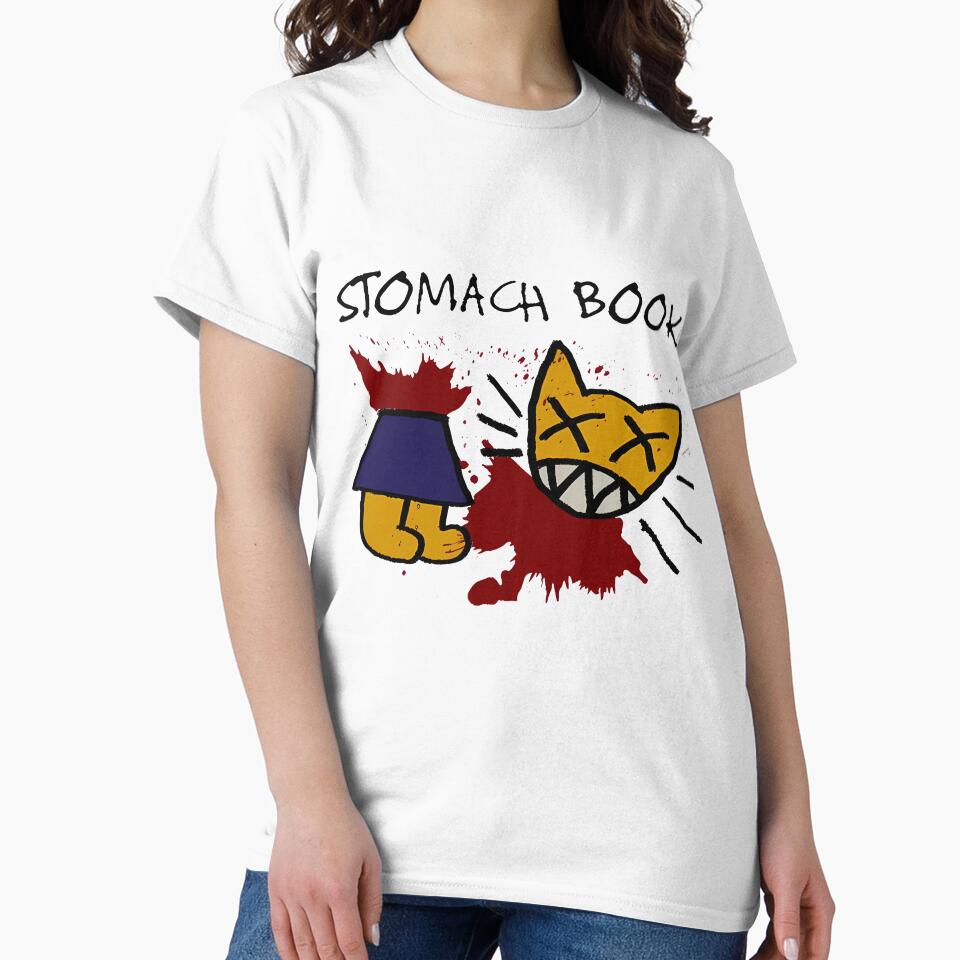 Stomach Book Sticker by thitrasho