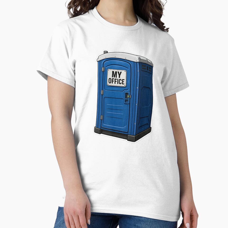 My Office – Portable Toilet Humor Design by ITSimagination