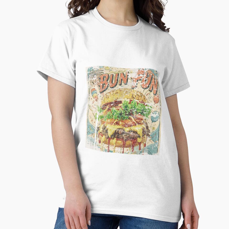 vintage style special burger day art by BKSARYLIFE