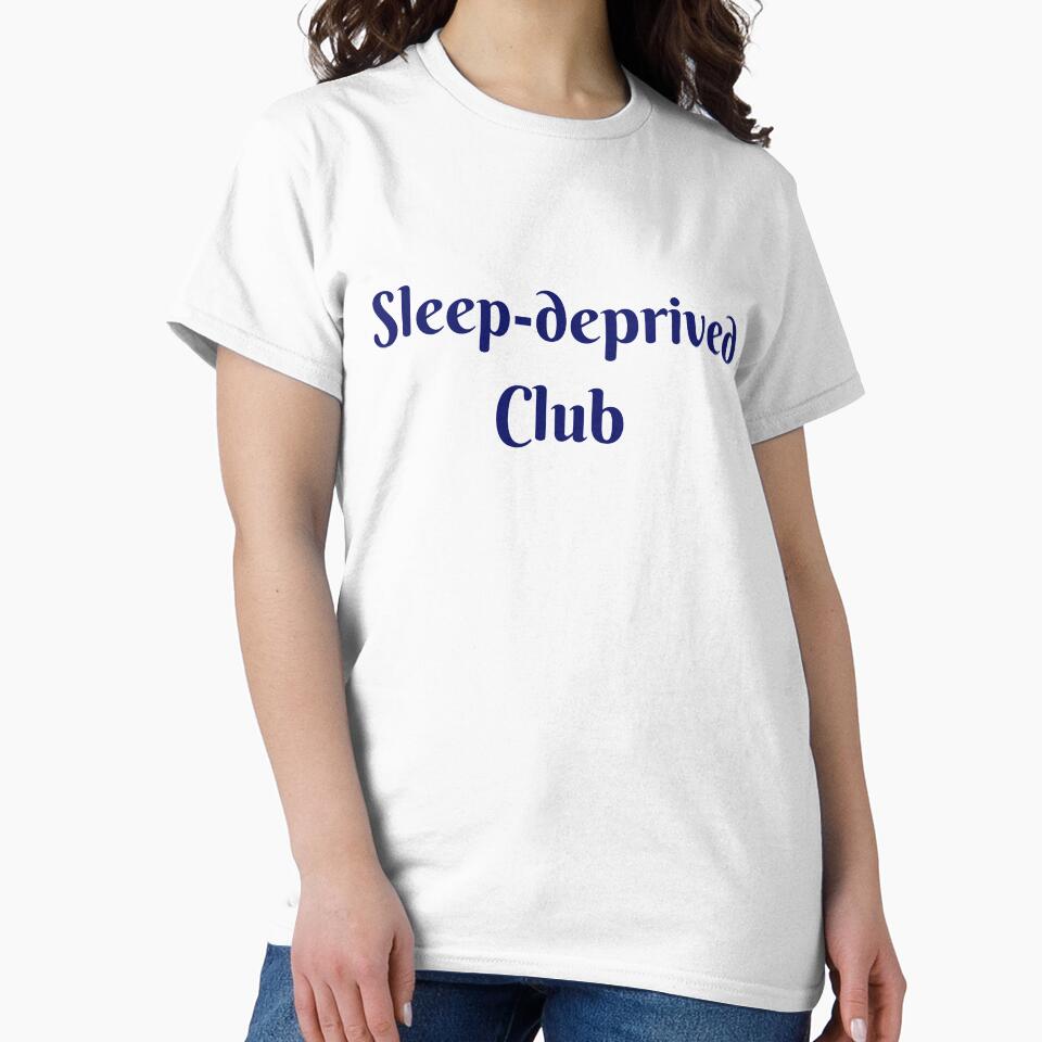 Sleep deprived in blue font by artbleed