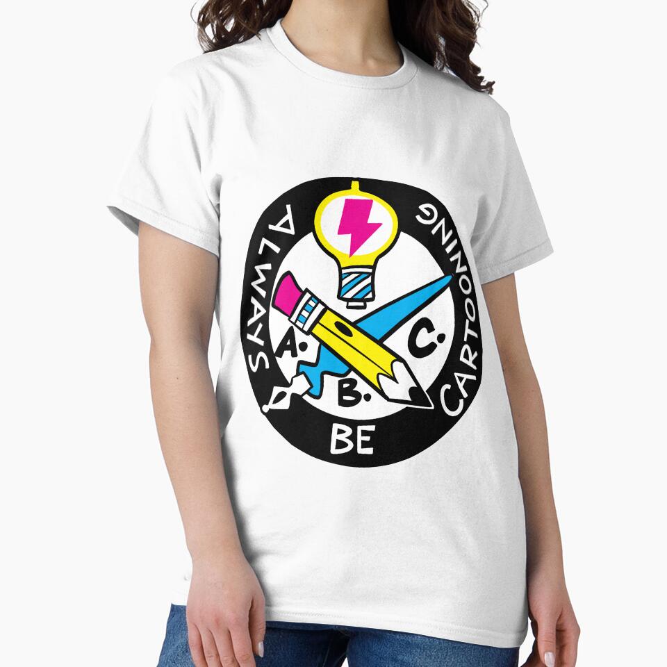 Always Be Cartooning badge by Ryan Dunlavey