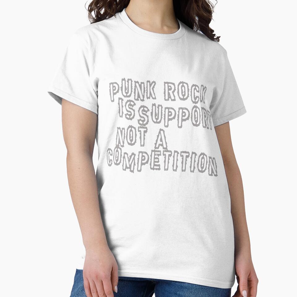 Punk Rock Is Support Not a Competition by SerpentSkyArts