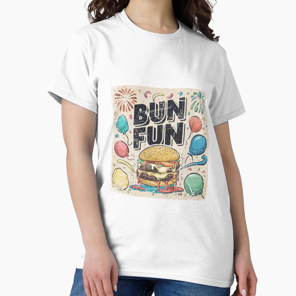 burger day art with text and classic vibe by BKSARYLIFE