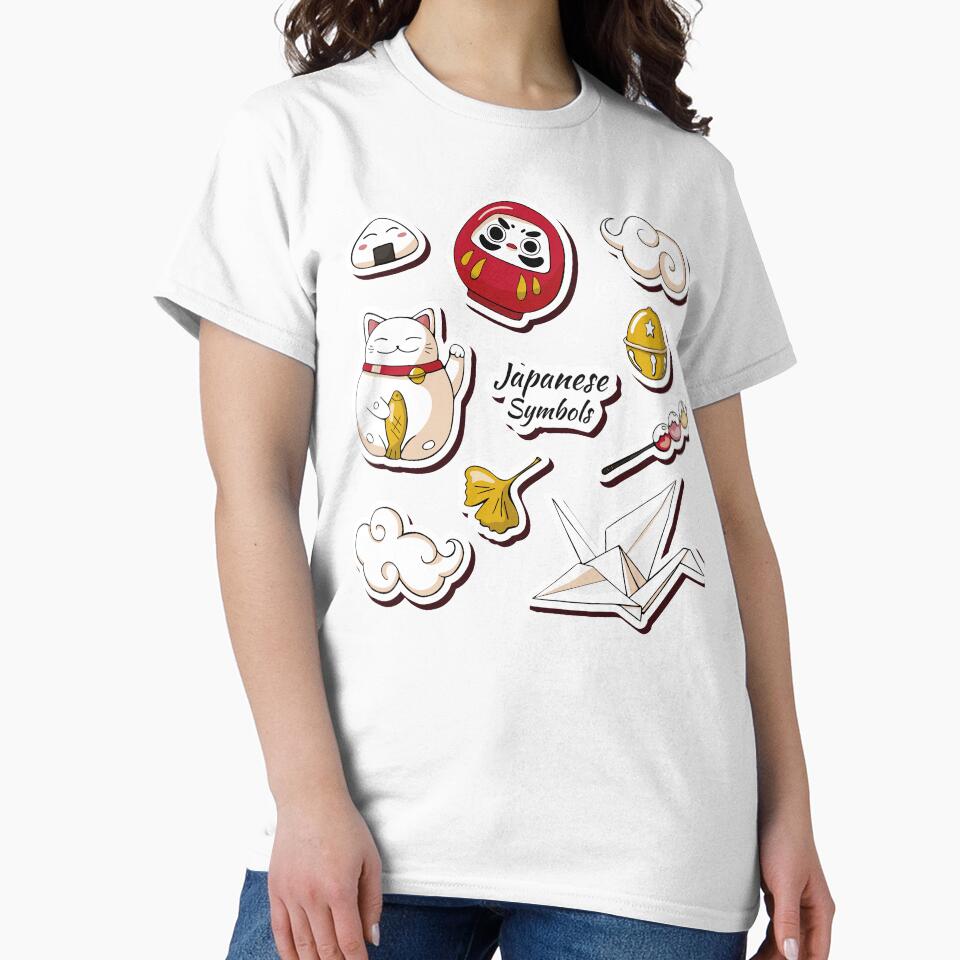 Japan Stickrs Set by mischellero
