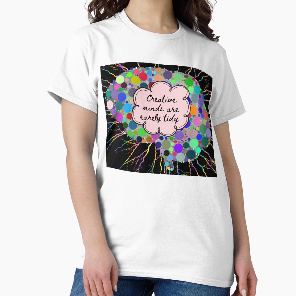 Creative minds are rarely tidy by ShopTwentyFour