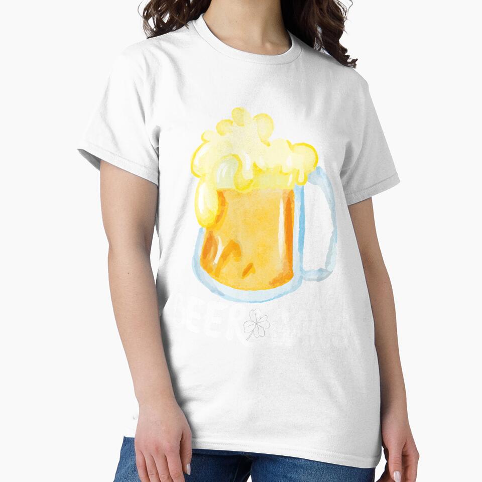 Funny Beer Gang T shirt for St. Patrick Day party by ViVedX